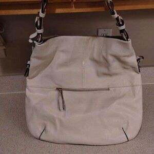 GUSSACI LEATHER LARGE BAG NWT